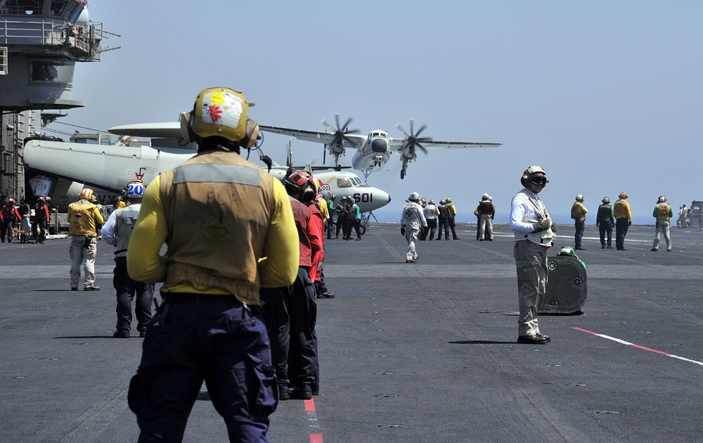 USS George H.W. Bush (CVN 77) operations