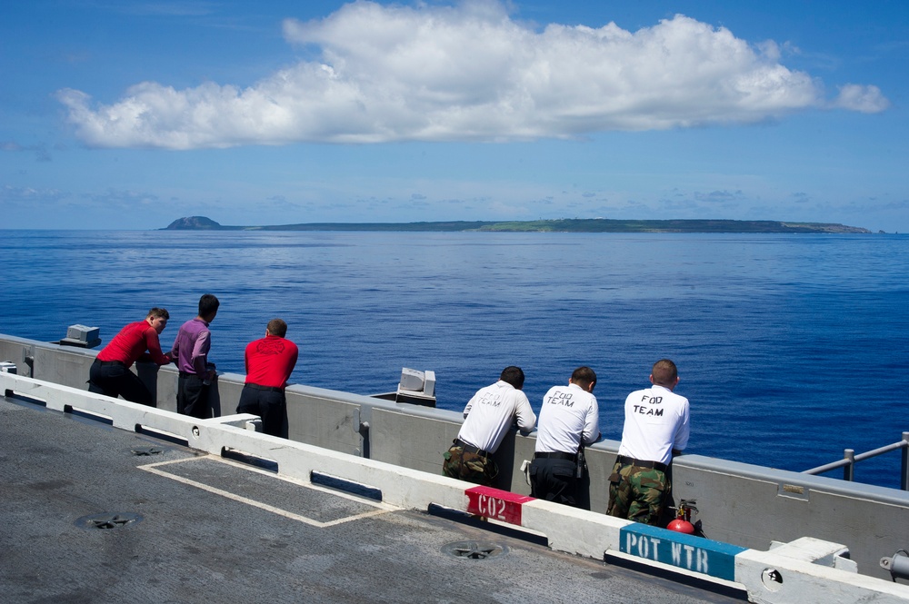 USS George Washington operations