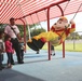 Marine Corps Logistics Base Barstow Fire Department visits Child Development Center