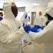 Fort Hood engineer troops prep with PPE for Liberia mission, governor visits