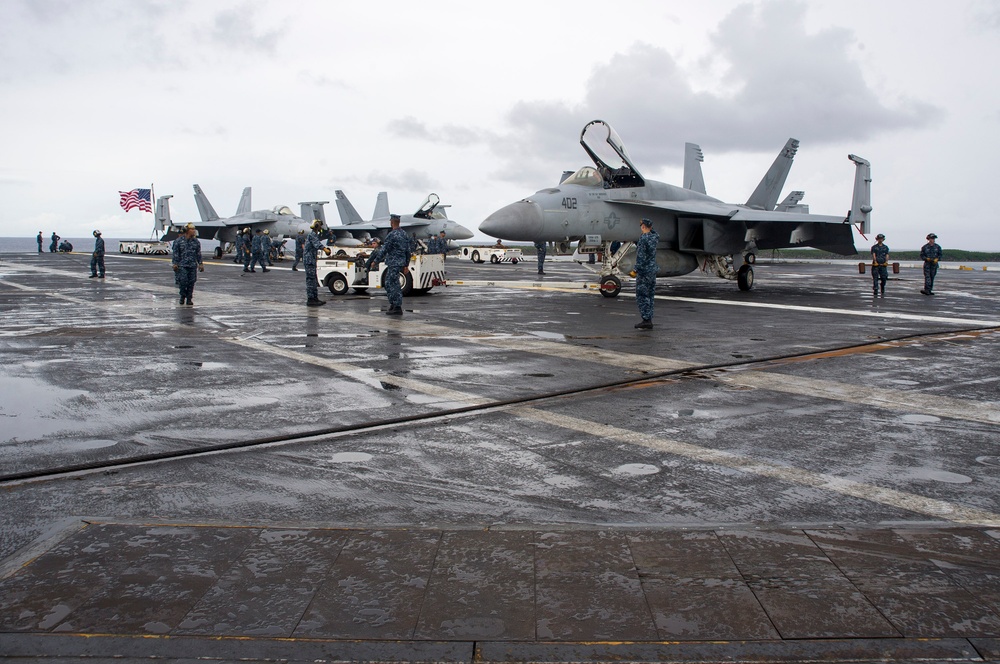 USS George Washington operations