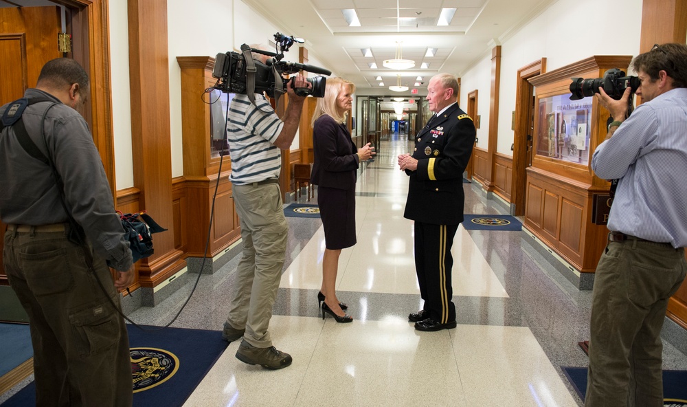 CJCS gives an interview