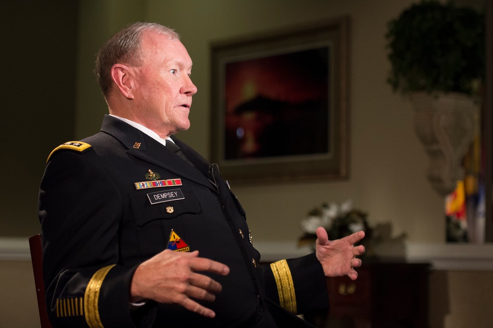 CJCS gives an interview