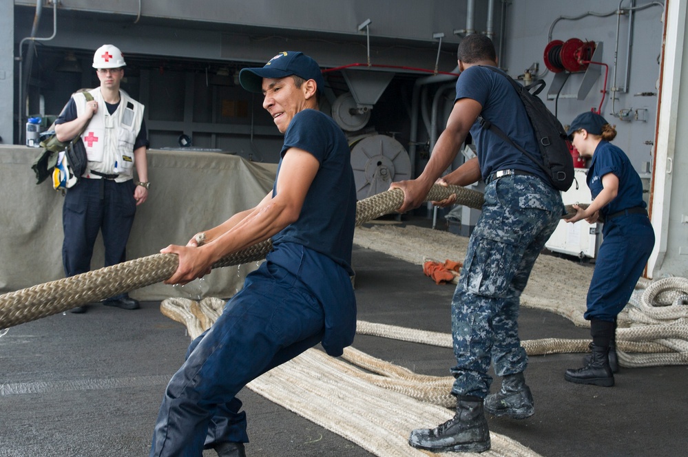 USS George Washington activity