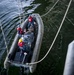 RHIB lowered into water