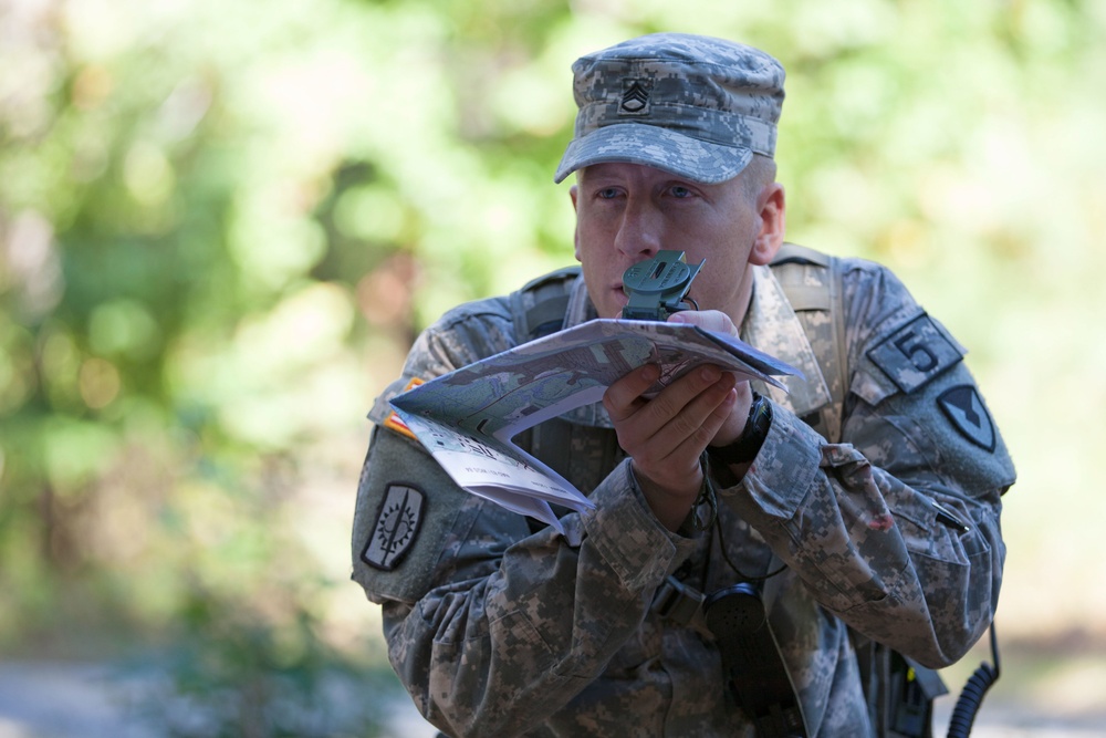 U.S. Army Best Warrior Competition - Land Navigation