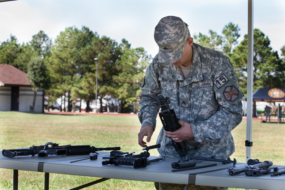U.S. Army Best Warrior Competition - Mystery Event (Weapons Assembly)