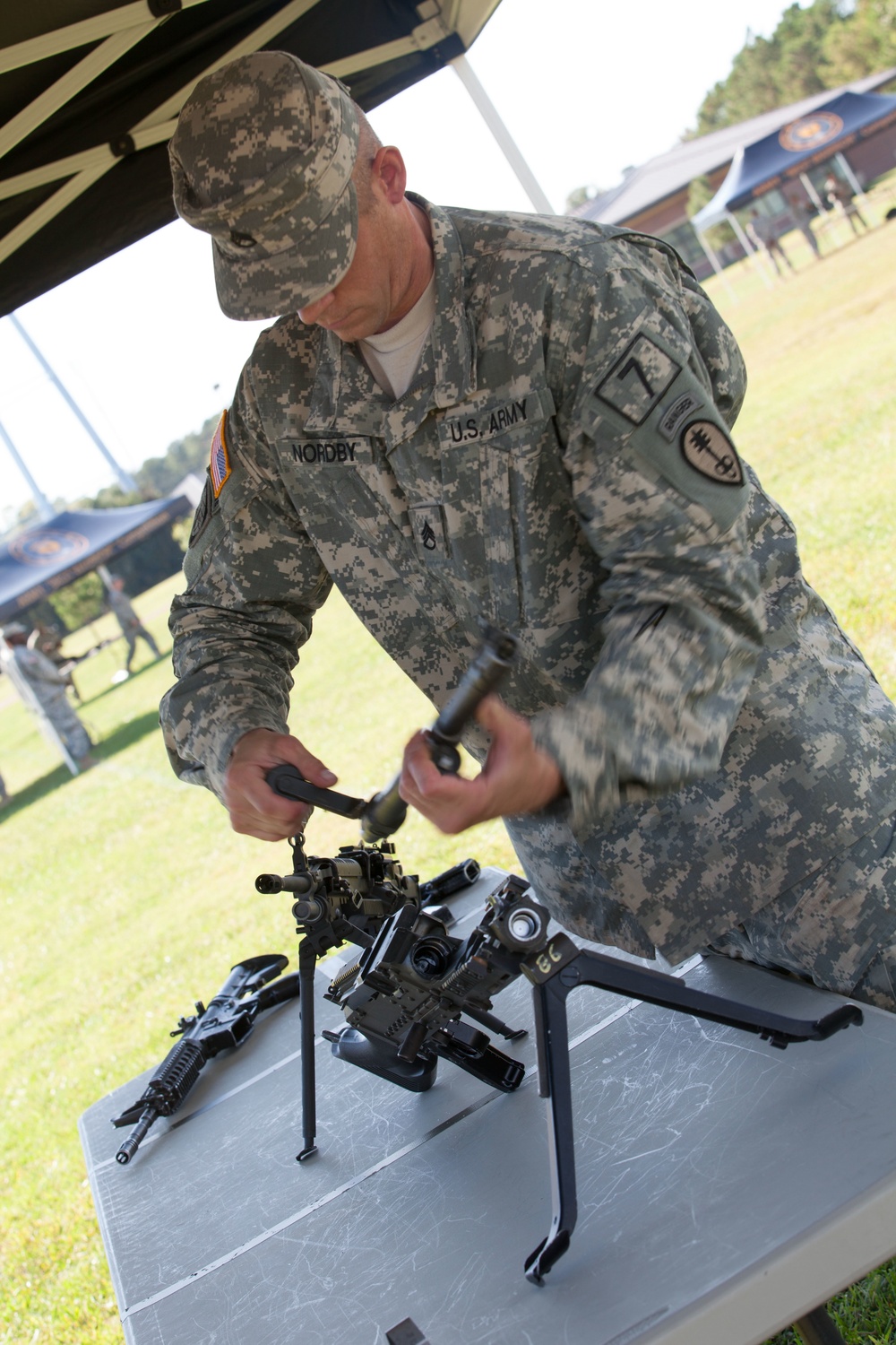 U.S. Army Best Warrior Competition - Mystery Event (Weapons Assembly)