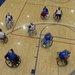 Wheelchair basketball game
