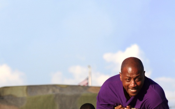 Pulling for Apples: Customer appreciation weekend Humvee pull