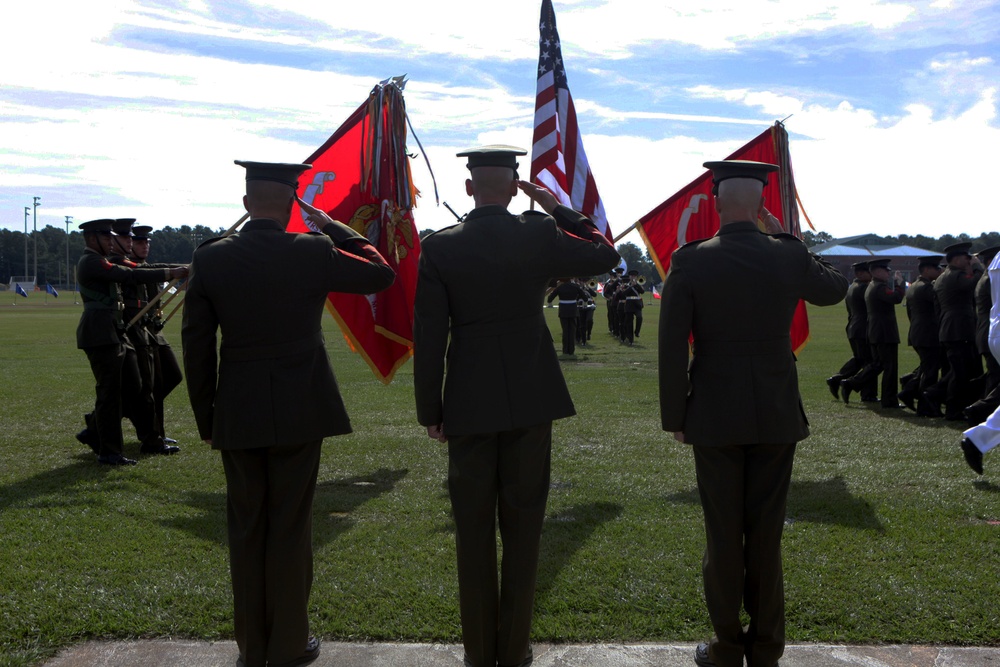 8th Marine Regiment welcomes new sergeant major