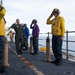 Carrier Strike Group 4 commander visits USS Iwo Jima