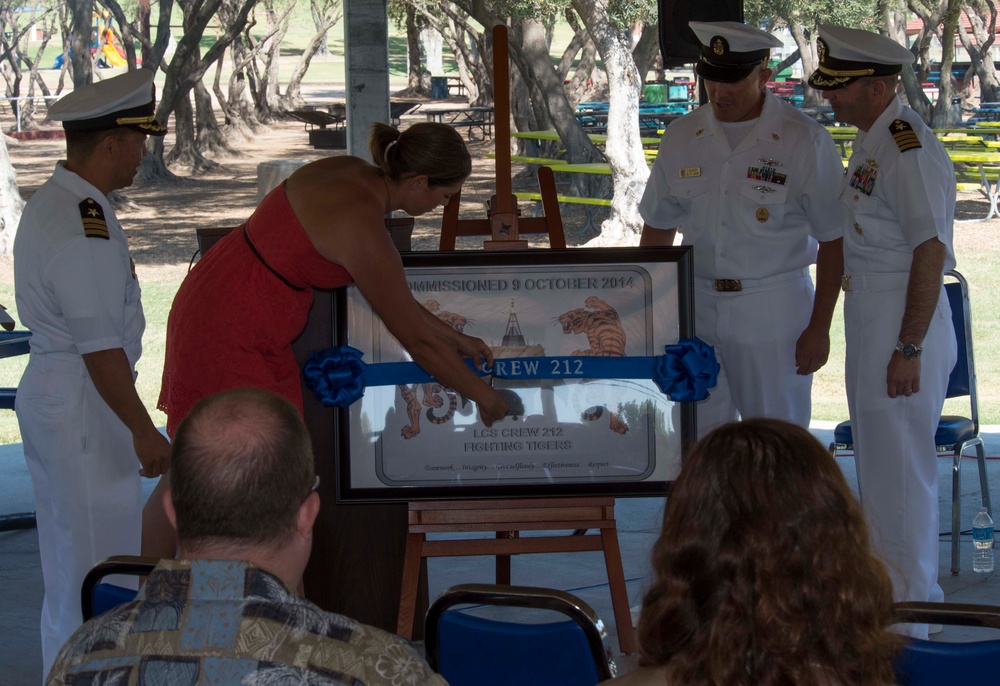 LCS Crew 212 commissioning