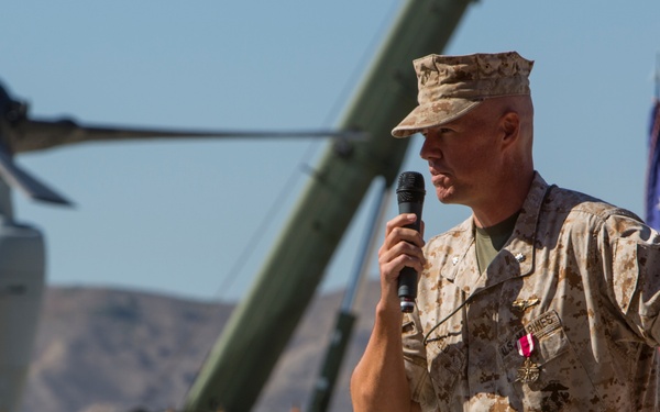 Goodbye Sea Knight, hello Osprey: HMM-364 has redesignation ceremony