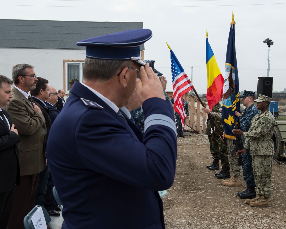 Establishment and assumption of command ceremony