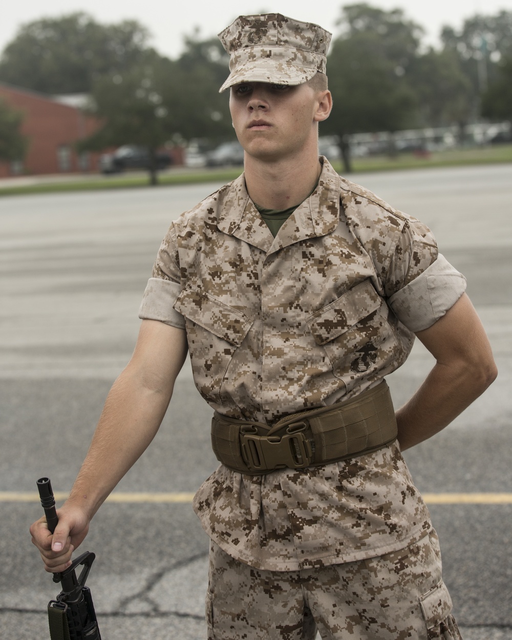 Photo Gallery: Marine recruits complete initial drill evaluation on Parris Island