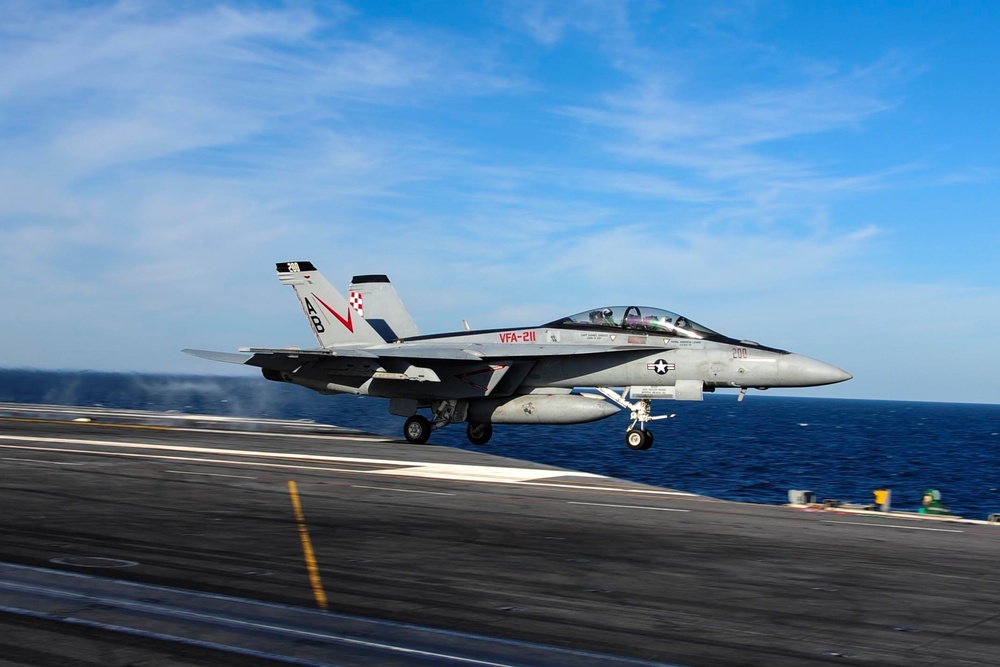 USS Theodore Roosevelt operations