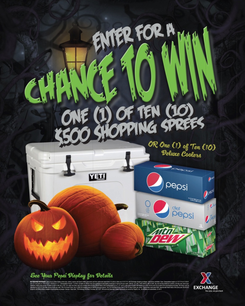 Exchange teams with Pepsi for $9,000 sweepstakes
