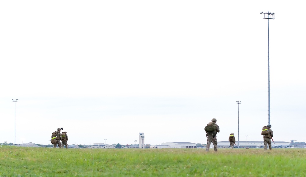 436th CES EOD Flight practices soldiering skills