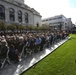 Service members, veterans and locals attend The San Francisco Veterans Memorial Dedication Ceremony