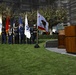 Service members, veterans and locals attend The San Francisco Veterans Memorial Dedication Ceremony