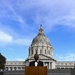 Service members, veterans and locals attend The San Francisco Veterans Memorial Dedication Ceremony