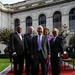 Service members, veterans and locals attend The San Francisco Veterans Memorial Dedication Ceremony