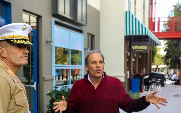 Marines get behind the curtains of Facebook