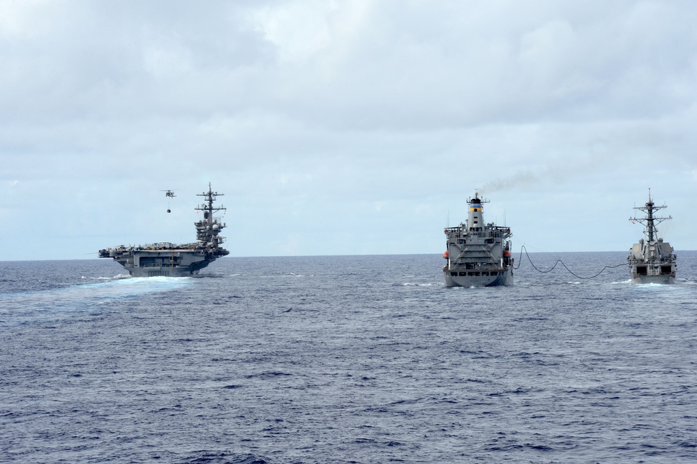 Carl Vinson Carrier Strike Group replenishment