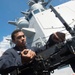 USS Gridley Sailors conduct crew-served weapons shoot