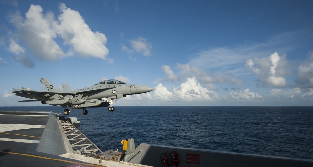 USS Carl Vinson western Pacific deployment 2014