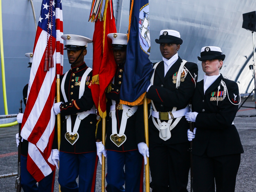 Commissioning of USS America