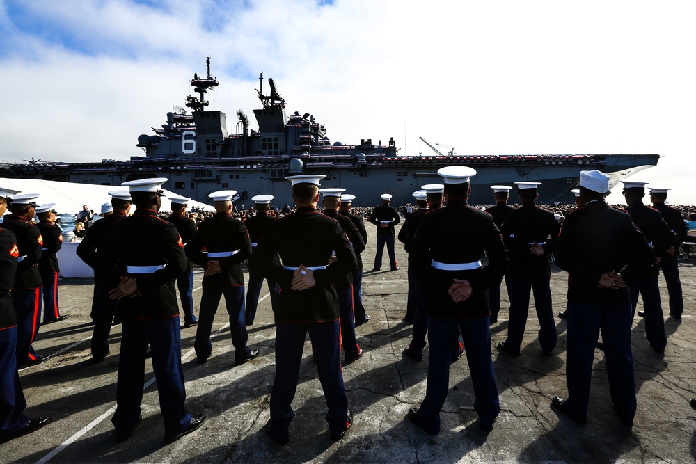 Commissioning of USS America