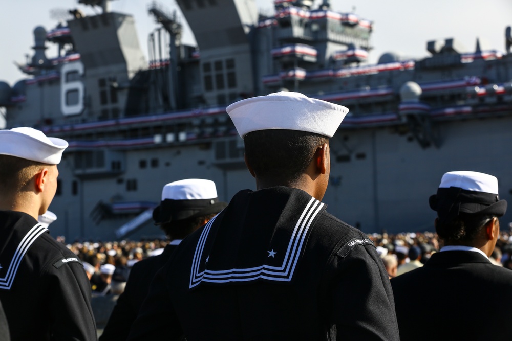 Commissioning of USS America