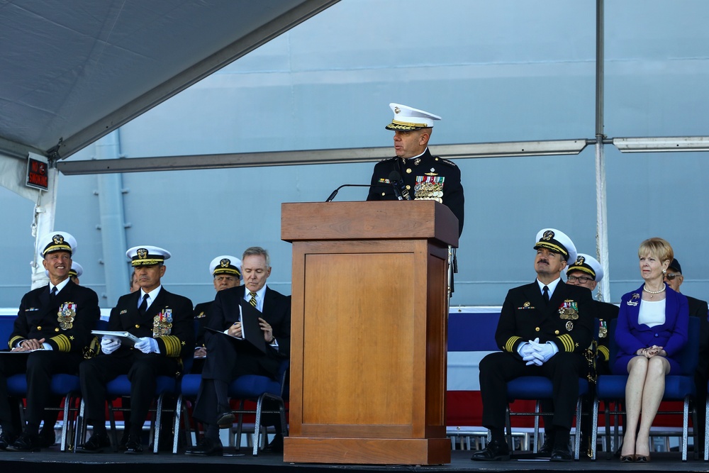 Commissioning of USS America