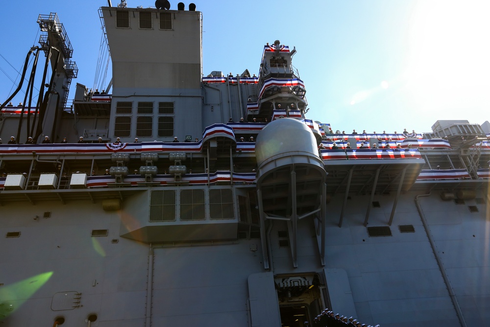 Commissioning of USS America