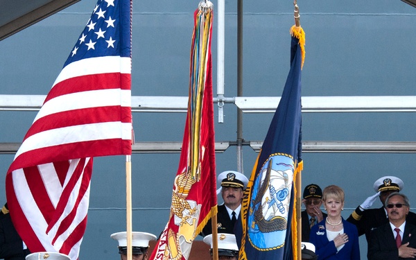 USS America commissioning