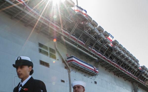 USS America commissioning