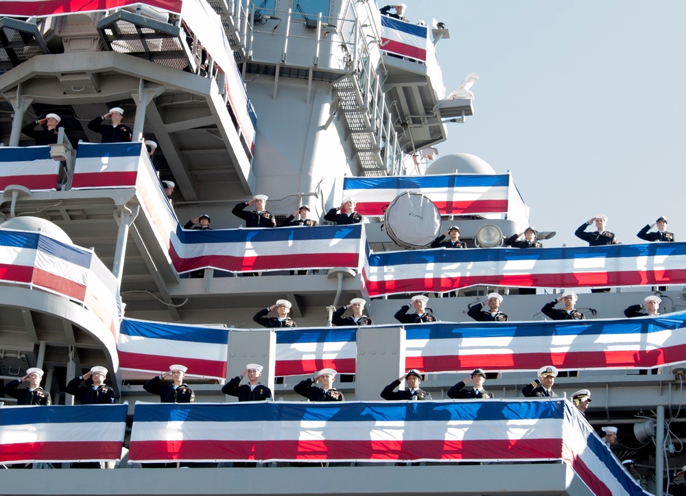 USS America commissioning