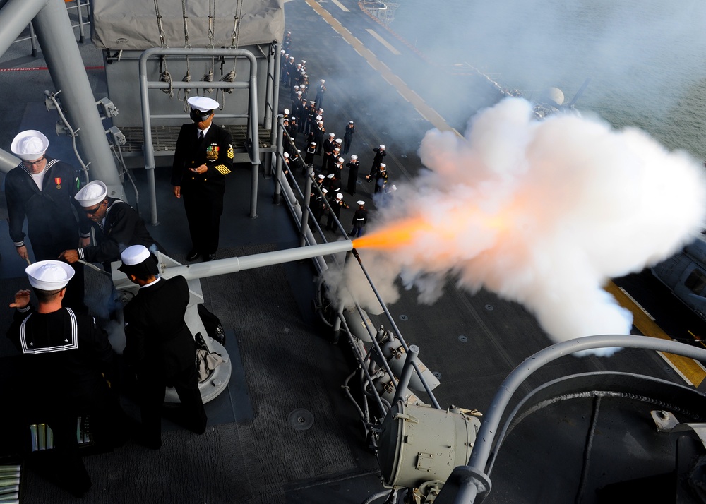 USS America commissioning