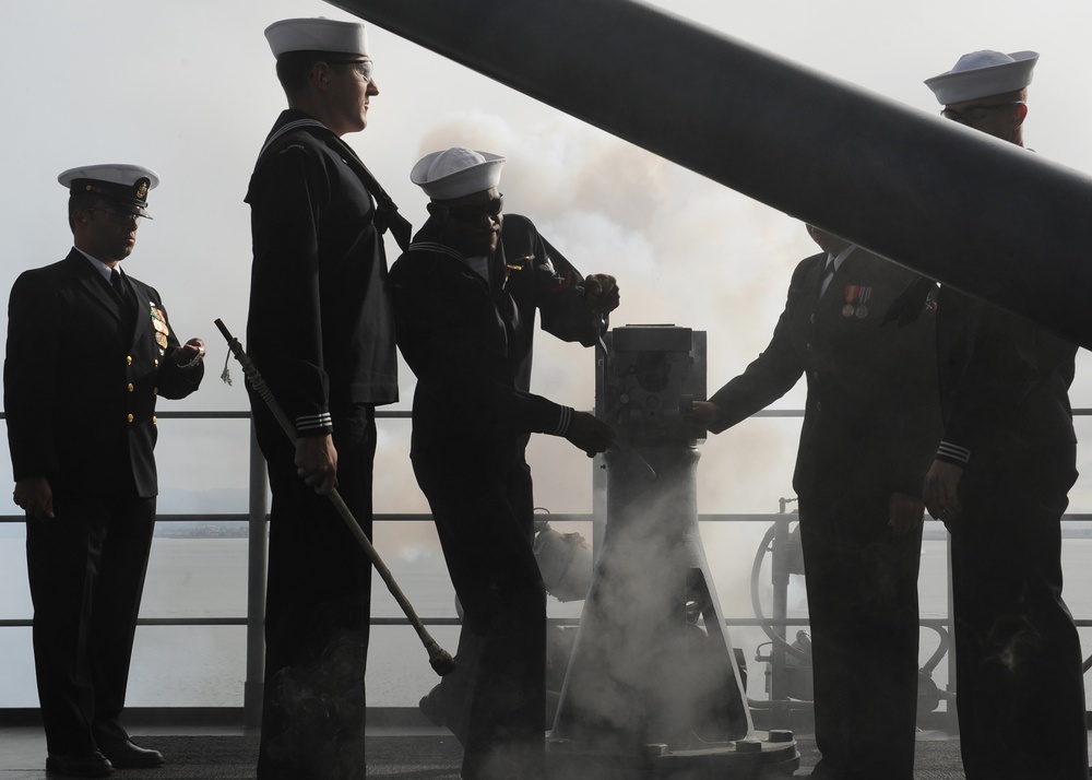 USS America commissioning