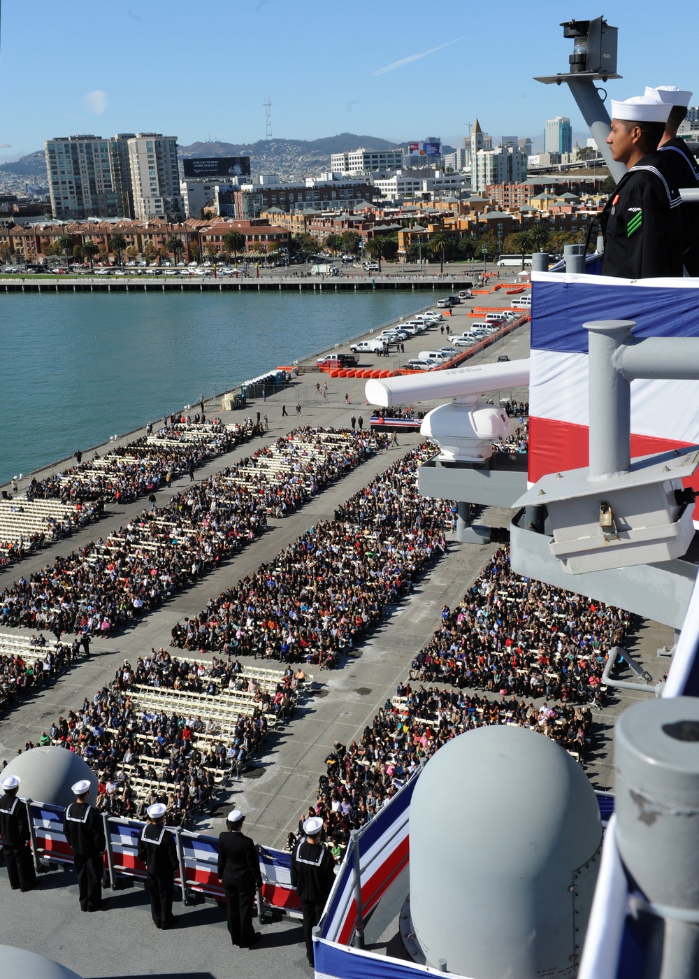 USS America commissioning