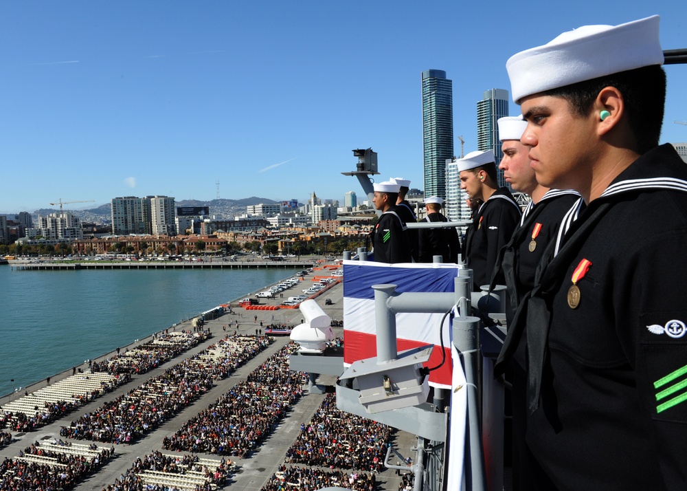 USS America commissioning