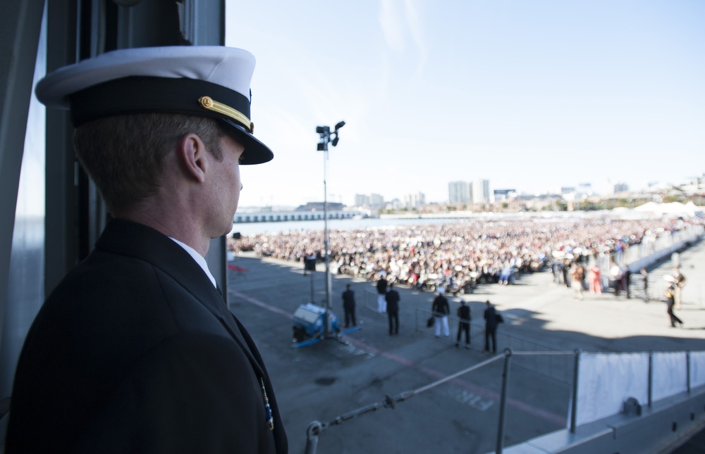 USS America commissioning