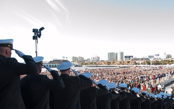 USS America commissioning