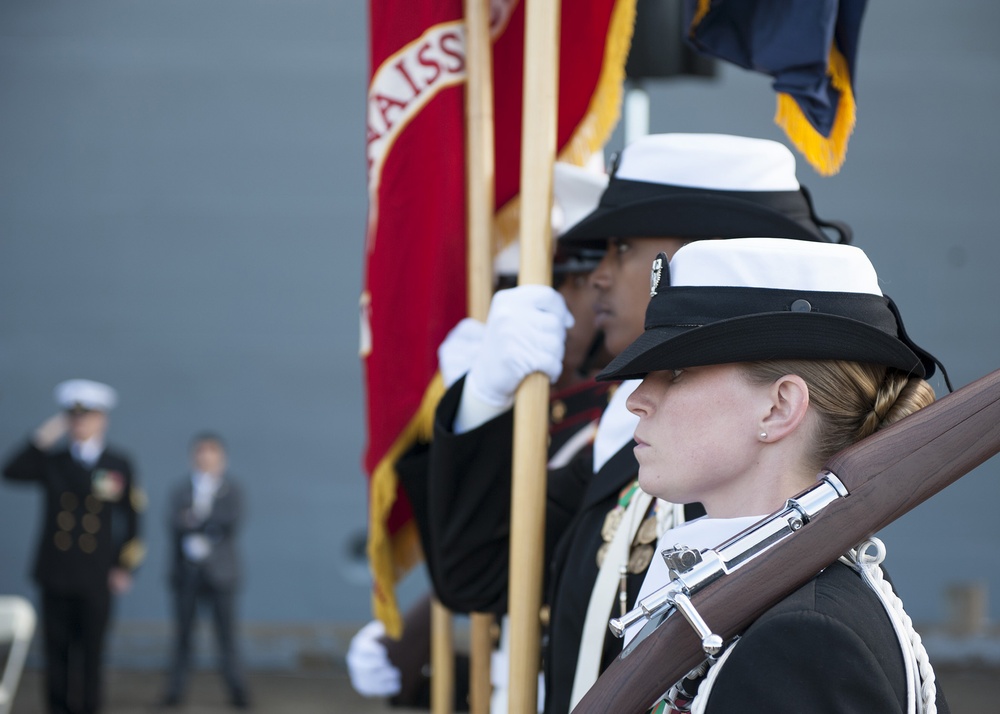 USS America commissioning