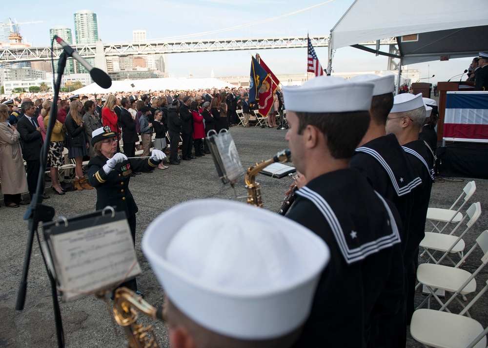 USS America commissioning