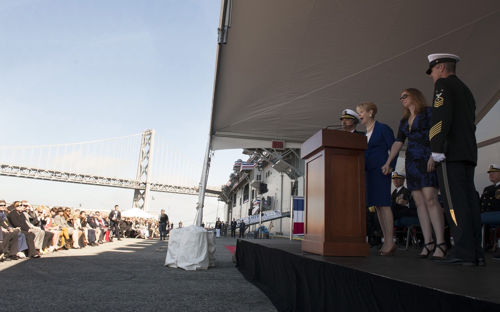 USS America commissioning