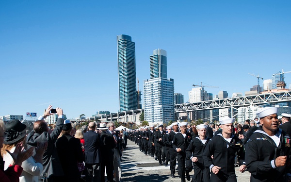 USS America commissioning