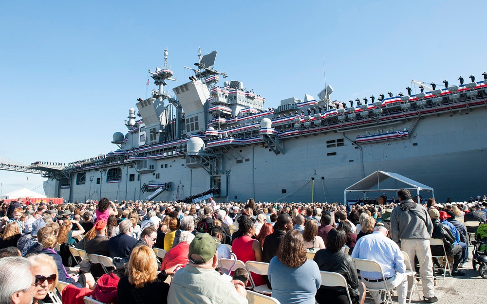 USS America commissioning